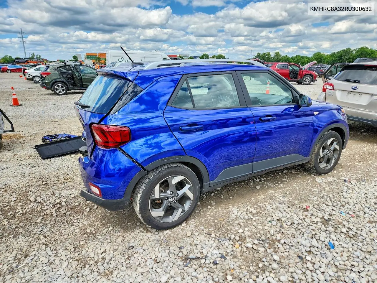 2024 Hyundai Venue Limited VIN: KMHRC8A32RU300632 Lot: 57402316