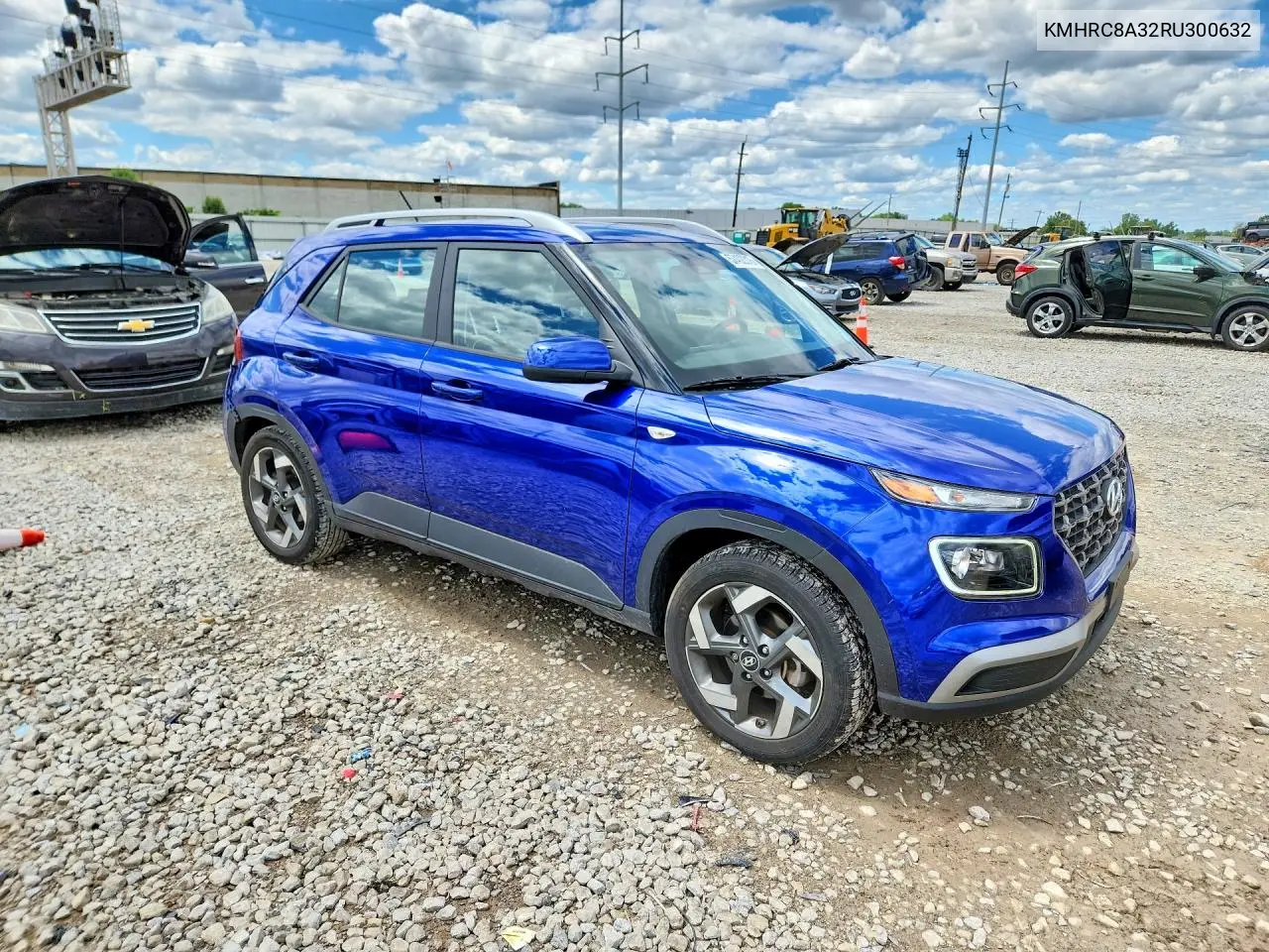 2024 Hyundai Venue Limited VIN: KMHRC8A32RU300632 Lot: 57402316