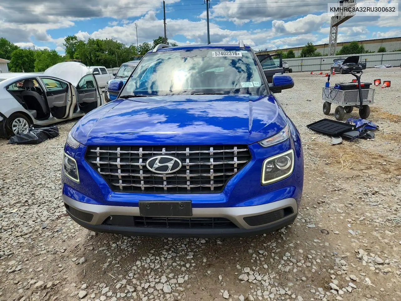 2024 Hyundai Venue Limited VIN: KMHRC8A32RU300632 Lot: 57402316