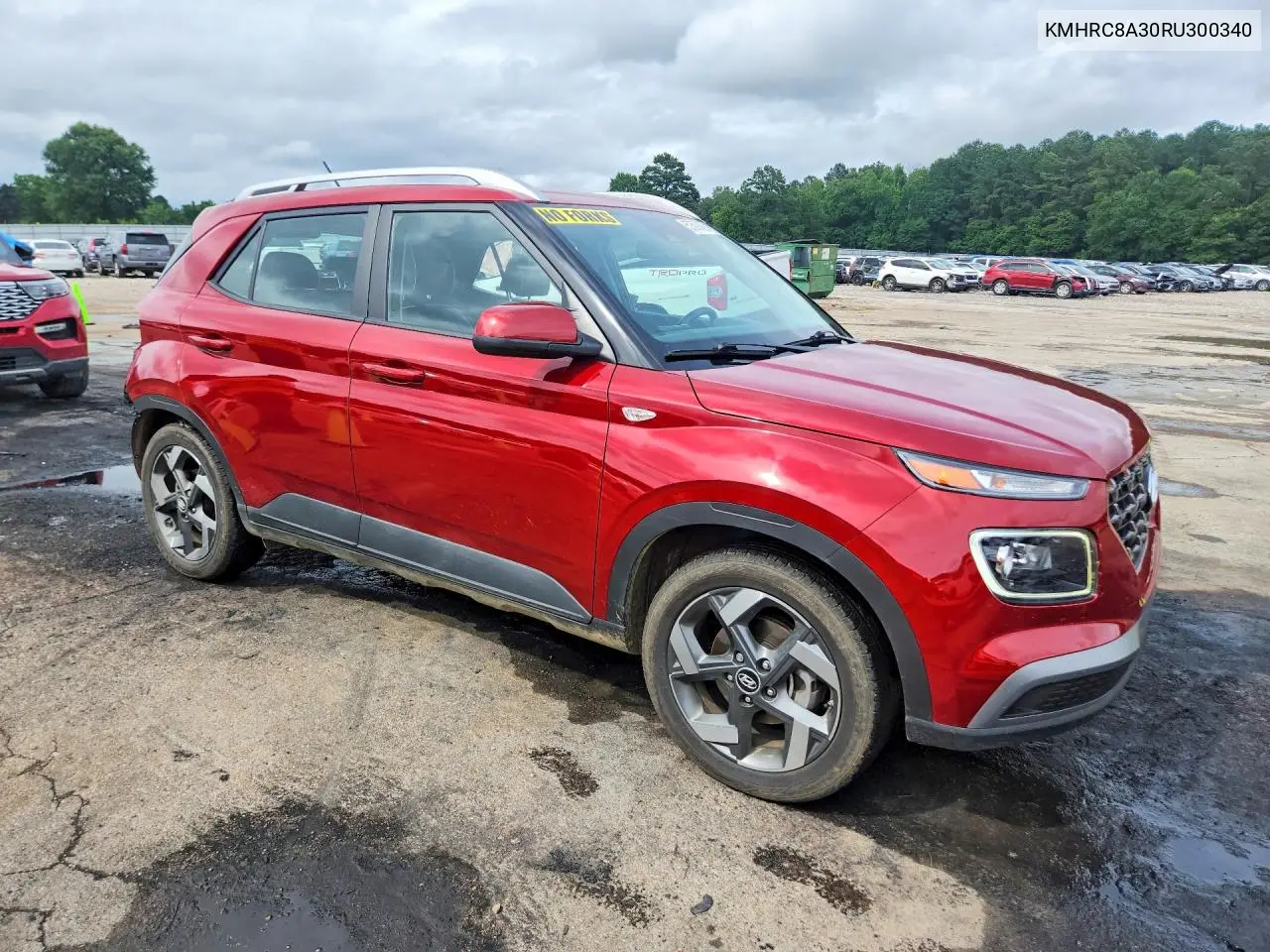 2024 Hyundai Venue Limited VIN: KMHRC8A30RU300340 Lot: 57509426