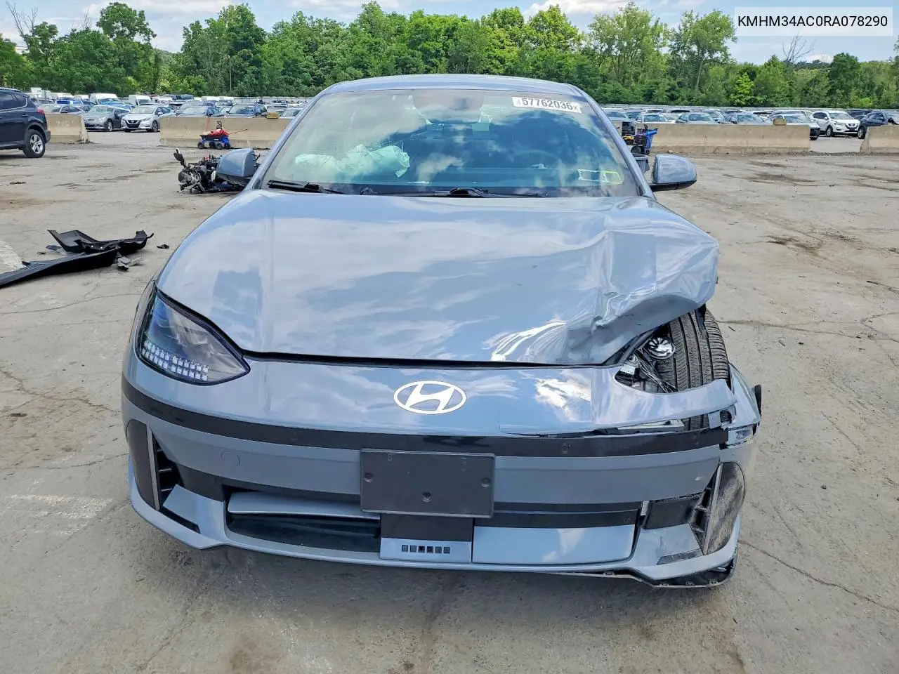 2024 Hyundai Ioniq 6 Sel VIN: KMHM34AC0RA078290 Lot: 57762036