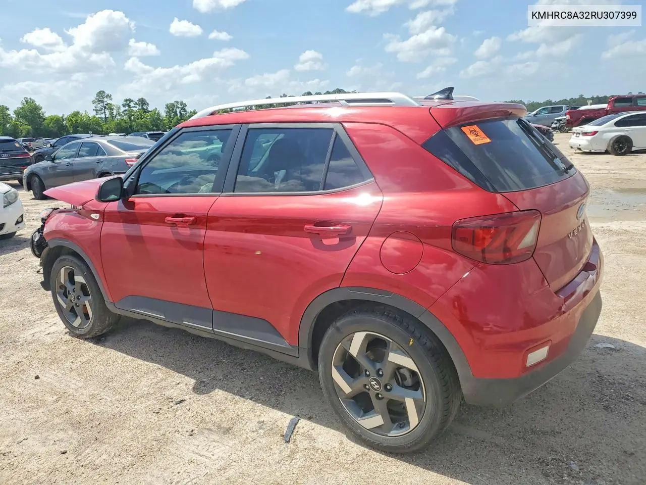 2024 Hyundai Venue Limited VIN: KMHRC8A32RU307399 Lot: 58088296