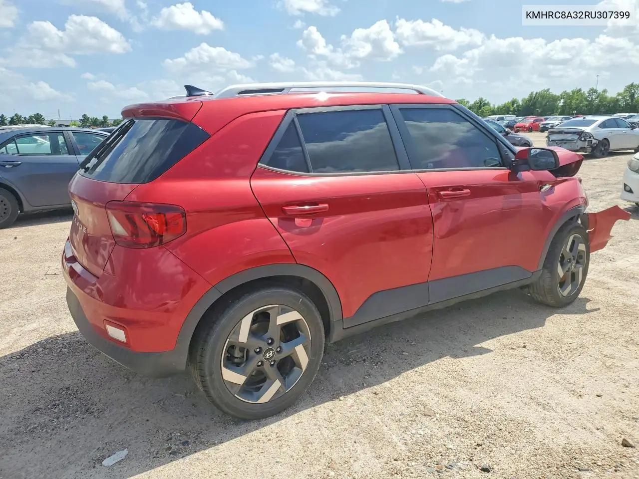 2024 Hyundai Venue Limited VIN: KMHRC8A32RU307399 Lot: 58088296