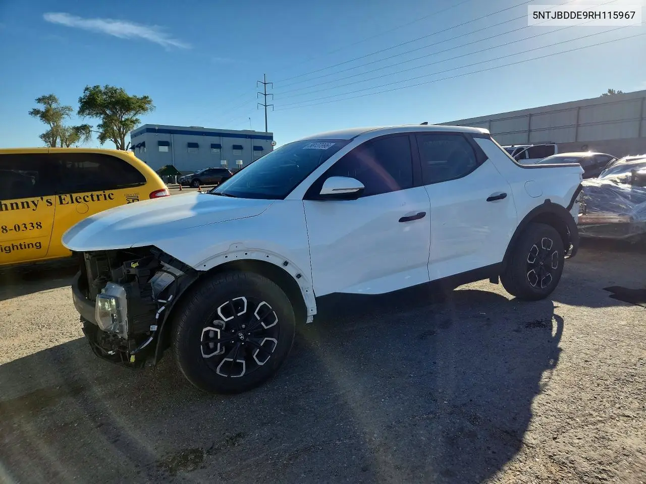 2024 Hyundai Santa Cruz Sel VIN: 5NTJBDDE9RH115967 Lot: 58137996
