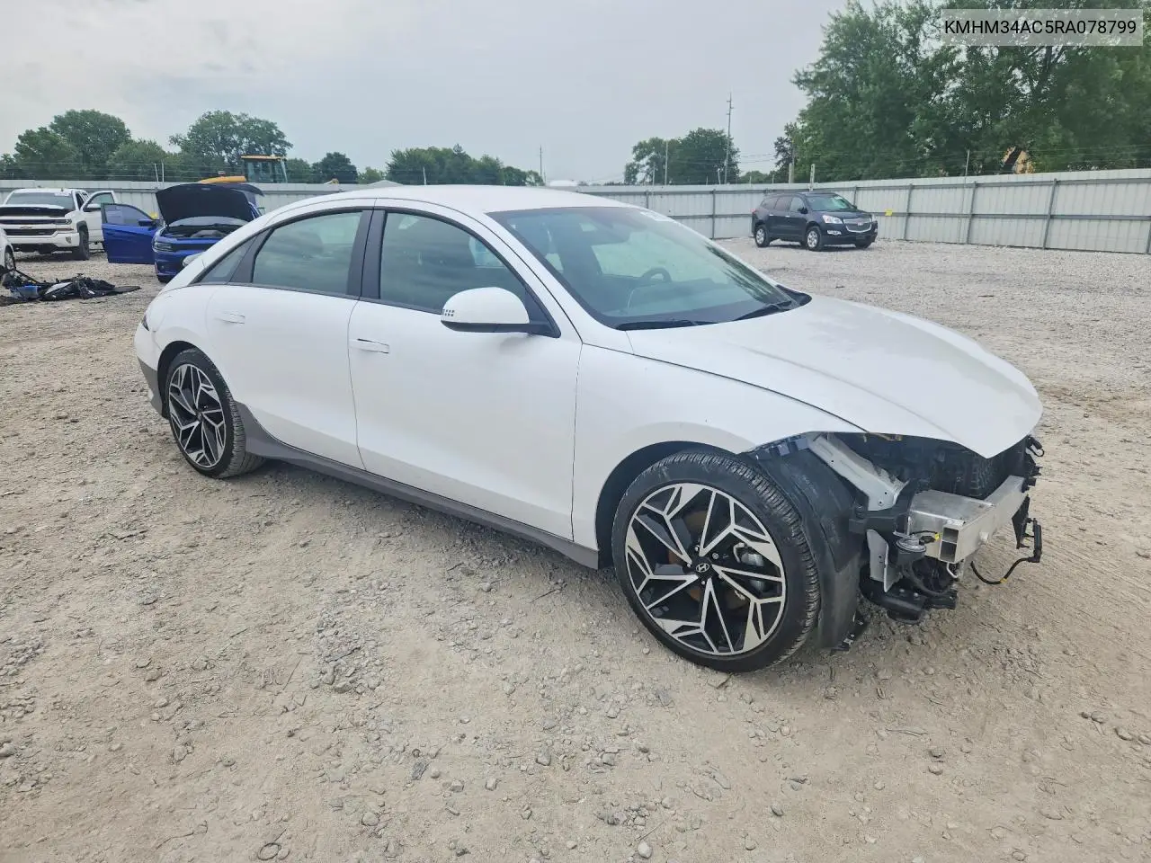 2024 Hyundai Ioniq 6 Sel VIN: KMHM34AC5RA078799 Lot: 58988066