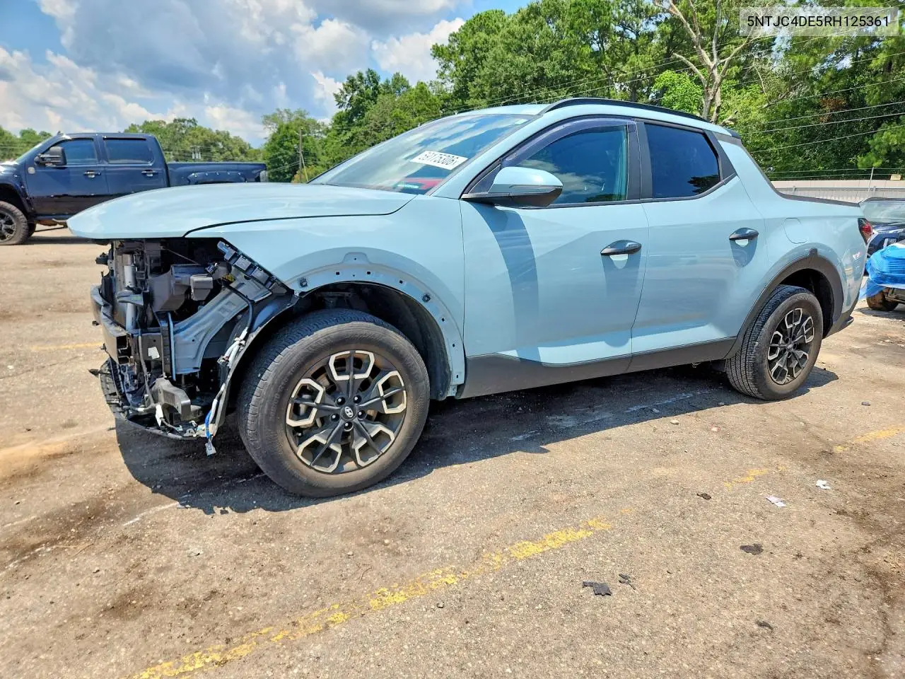 2024 Hyundai Santa Cruz Sel VIN: 5NTJC4DE5RH125361 Lot: 59175306
