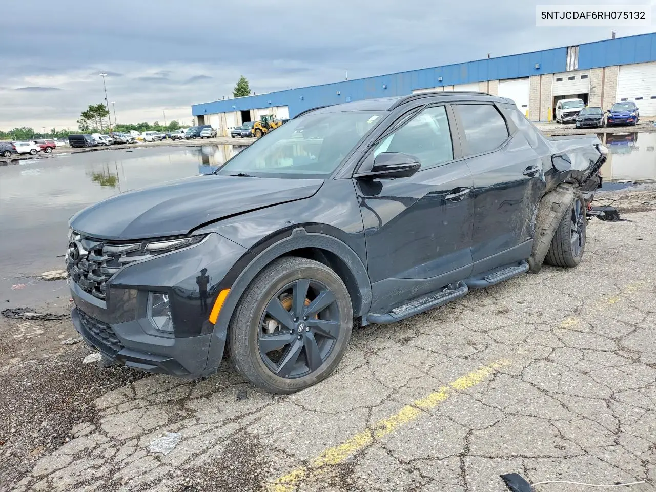 2024 Hyundai Santa Cruz Night VIN: 5NTJCDAF6RH075132 Lot: 59246786