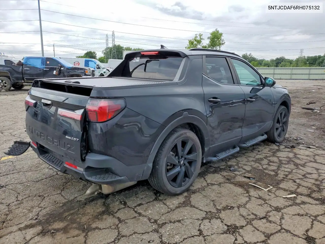 2024 Hyundai Santa Cruz Night VIN: 5NTJCDAF6RH075132 Lot: 59246786