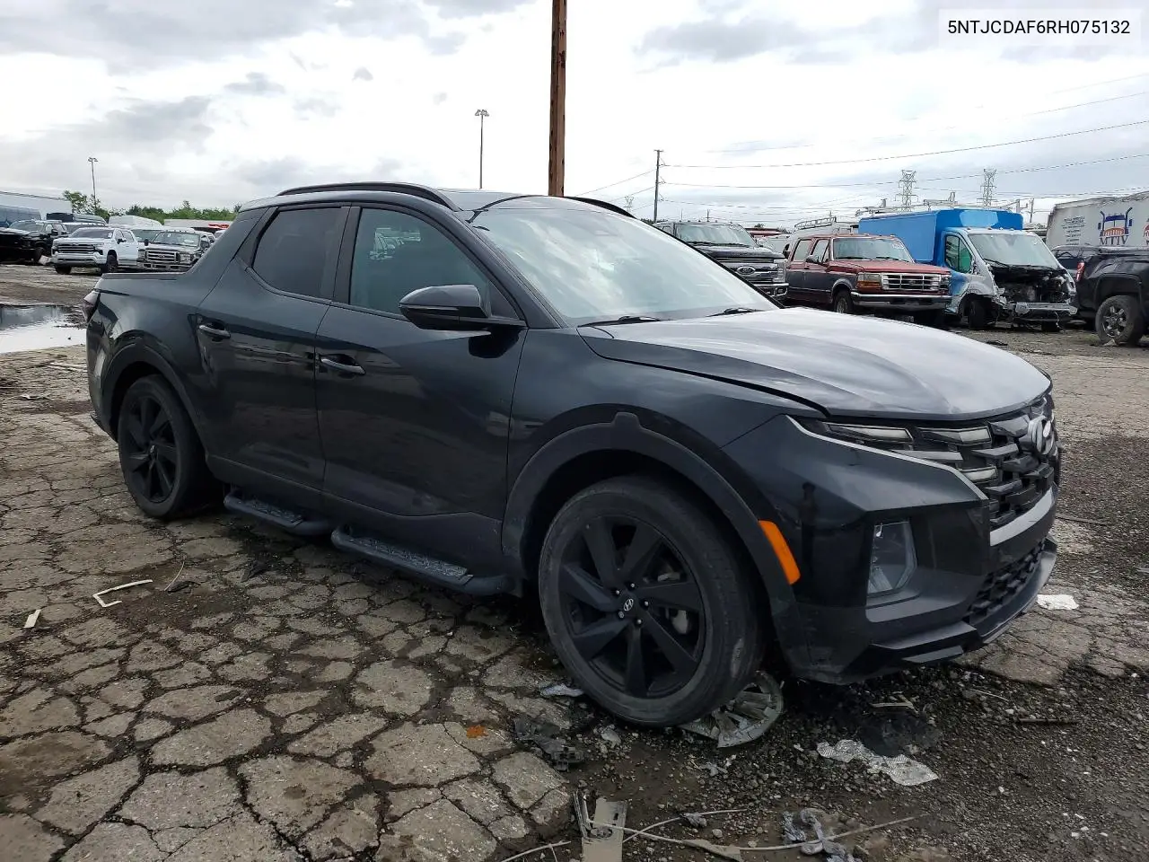 2024 Hyundai Santa Cruz Night VIN: 5NTJCDAF6RH075132 Lot: 59246786