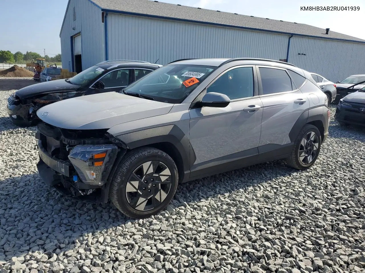 2024 Hyundai Kona Sel VIN: KM8HB3AB2RU041939 Lot: 85604995