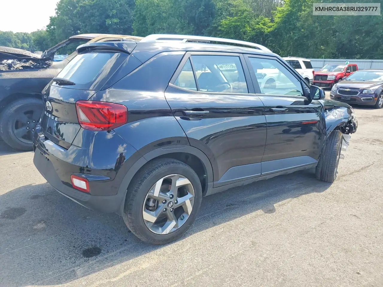 2024 Hyundai Venue Sel VIN: KMHRC8A38RU329777 Lot: 85771175