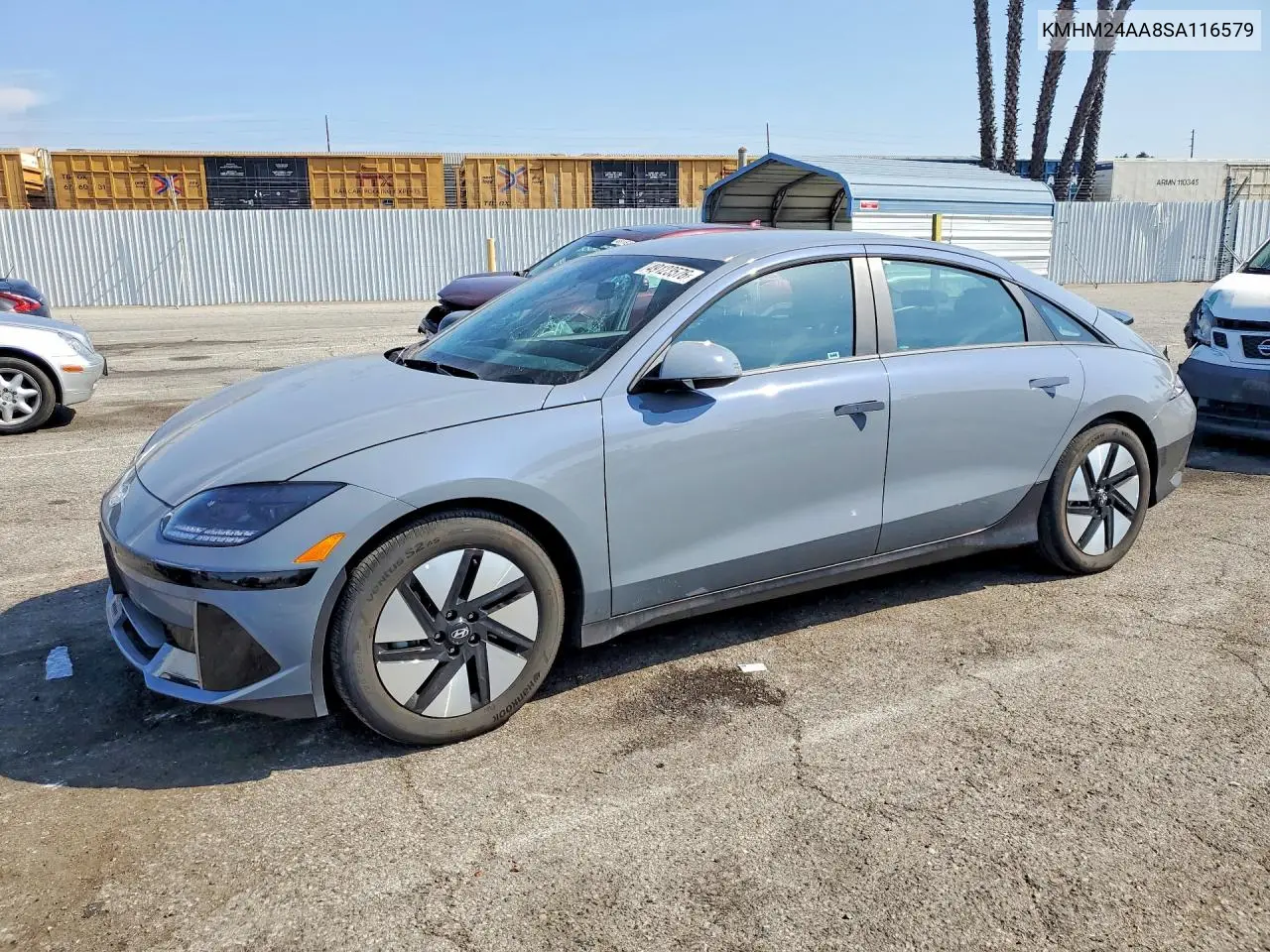 2025 Hyundai Ioniq 6 Se VIN: KMHM24AA8SA116579 Lot: 49123576