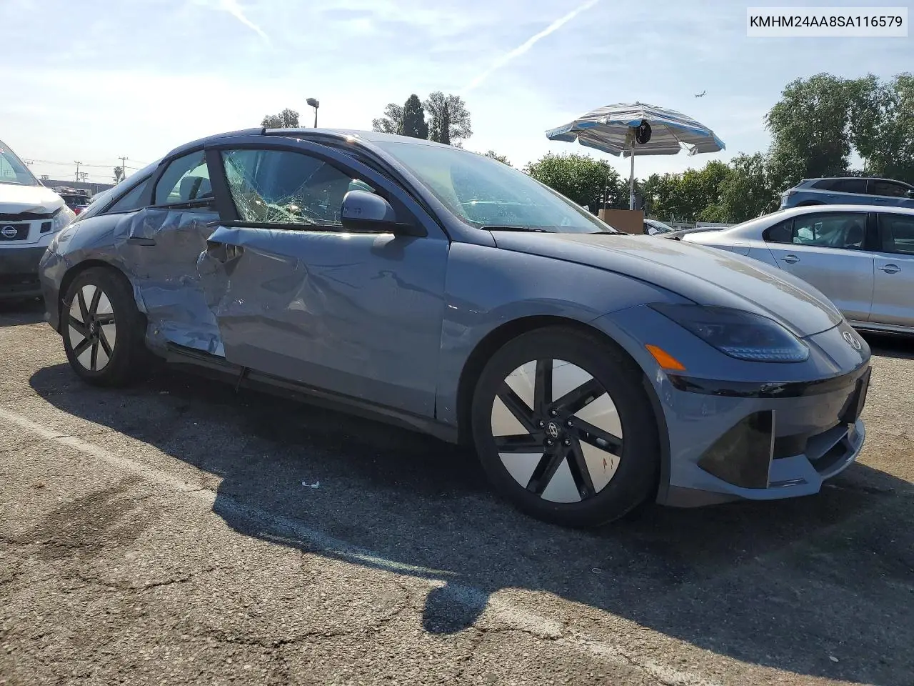 2025 Hyundai Ioniq 6 Se VIN: KMHM24AA8SA116579 Lot: 49123576