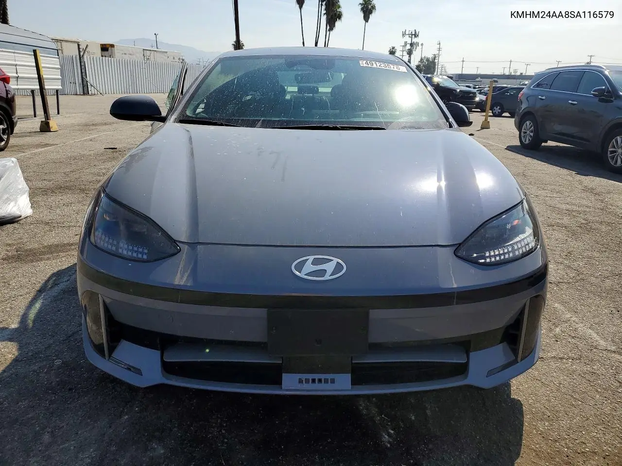 2025 Hyundai Ioniq 6 Se VIN: KMHM24AA8SA116579 Lot: 49123576