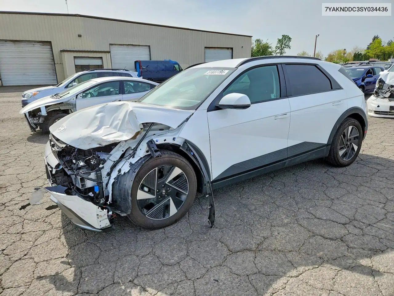 2025 Hyundai Ioniq 5 Sel VIN: 7YAKNDDC3SY034436 Lot: 51837796