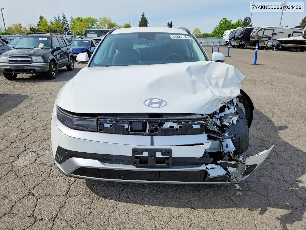 2025 Hyundai Ioniq 5 Sel VIN: 7YAKNDDC3SY034436 Lot: 51837796