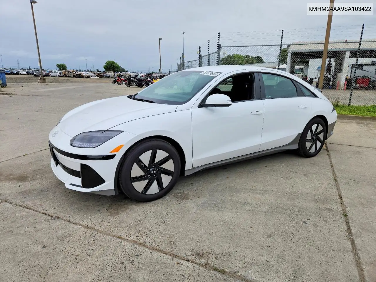 2025 Hyundai Ioniq 6 Se VIN: KMHM24AA9SA103422 Lot: 52379886