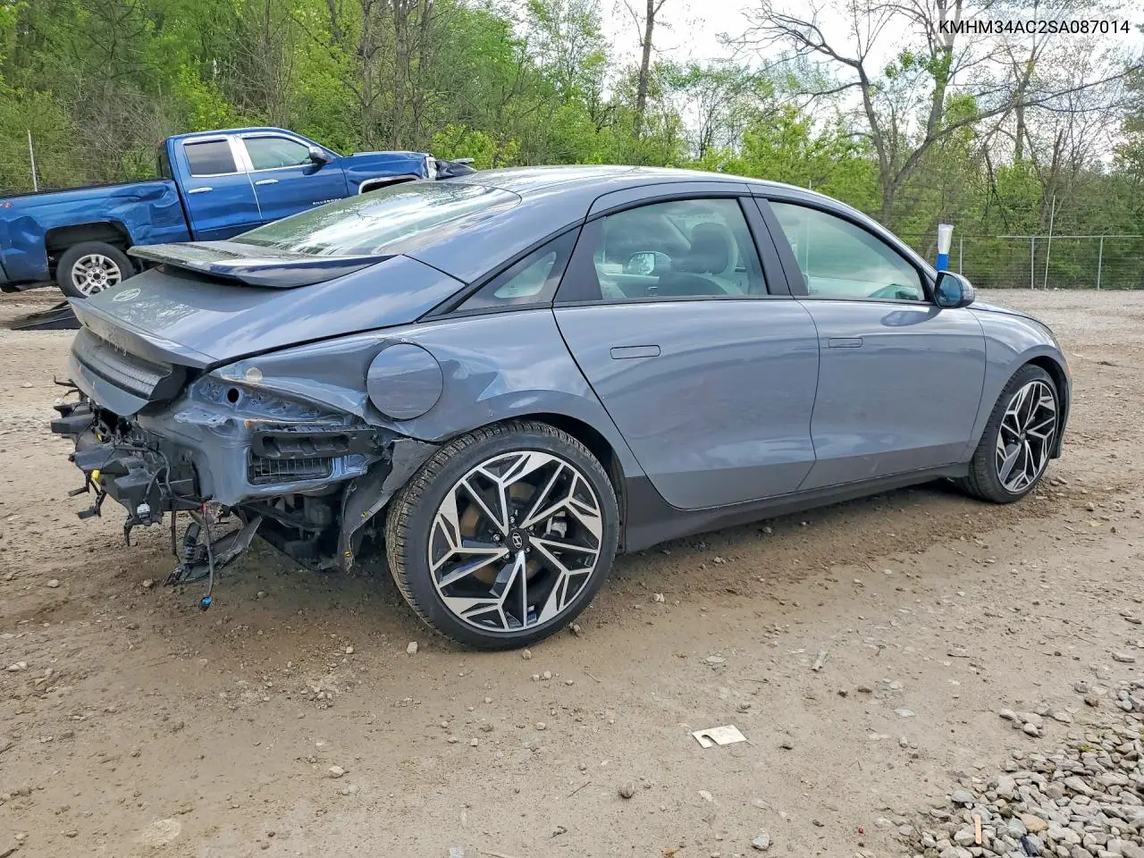 2025 Hyundai Ioniq 6 Sel VIN: KMHM34AC2SA087014 Lot: 53204436