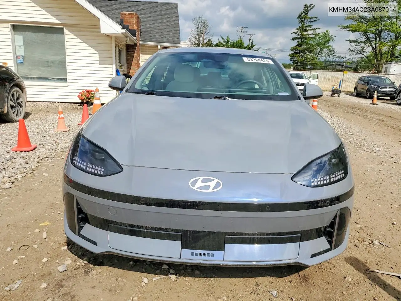 2025 Hyundai Ioniq 6 Sel VIN: KMHM34AC2SA087014 Lot: 53204436