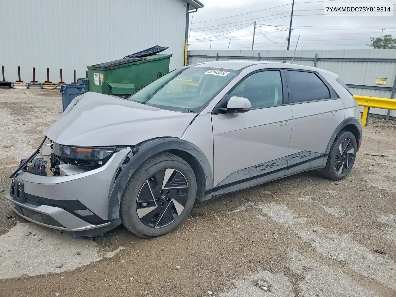 2025 Hyundai Ioniq 5 Se VIN: 7YAKMDDC7SY019814 Lot: 53545026