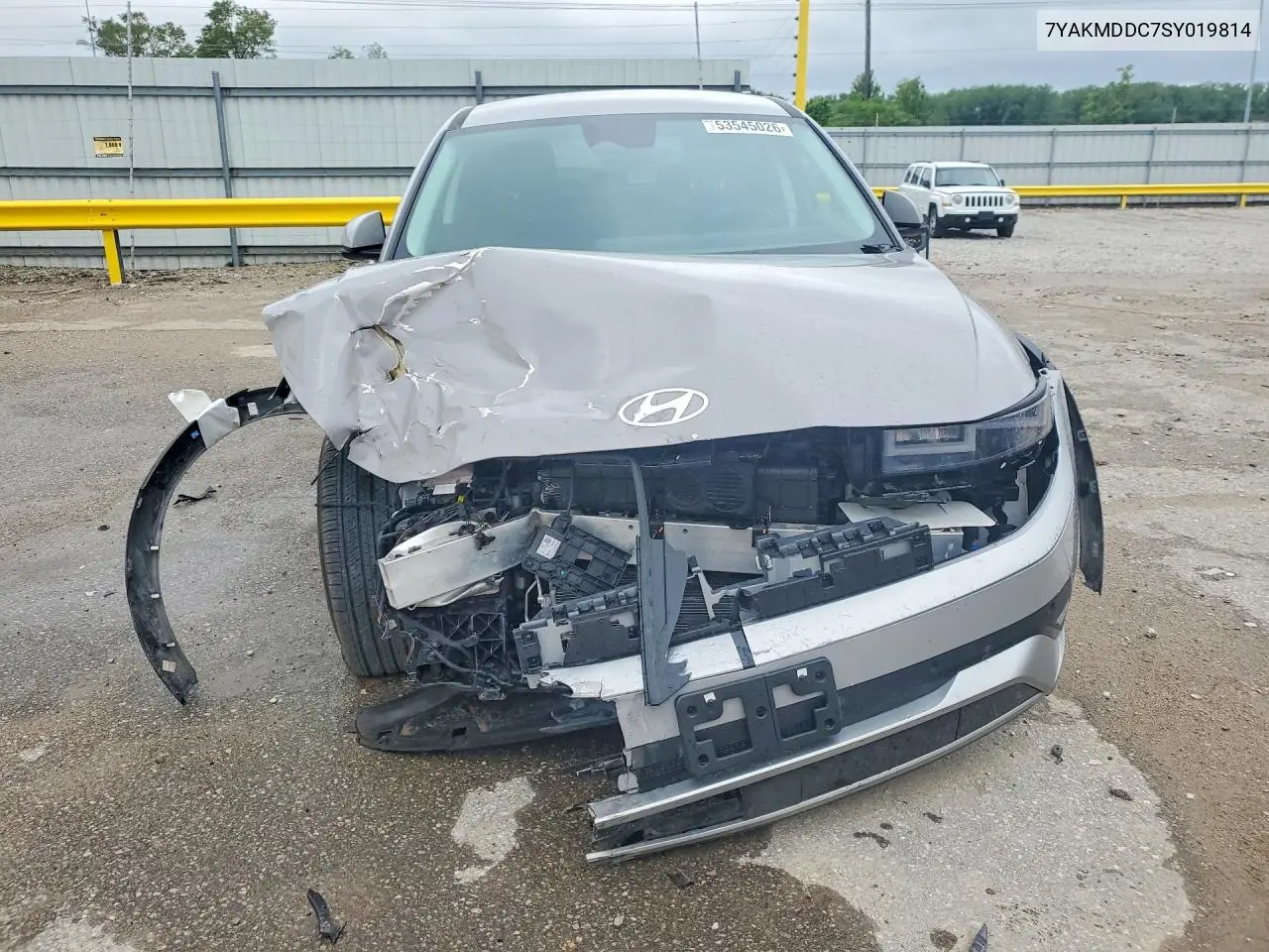 2025 Hyundai Ioniq 5 Se VIN: 7YAKMDDC7SY019814 Lot: 53545026