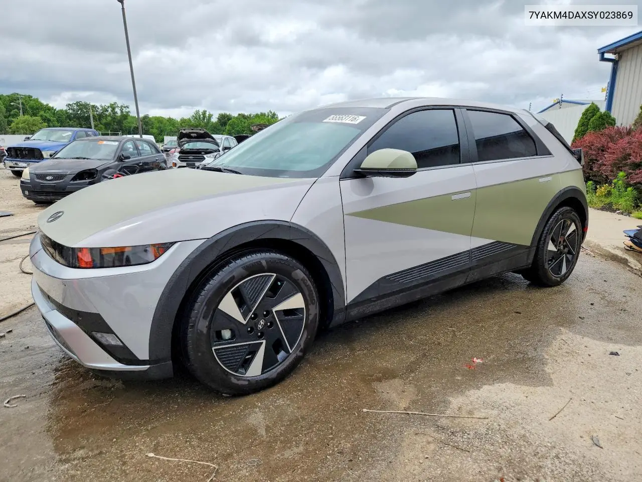 2025 Hyundai Ioniq 5 Se VIN: 7YAKM4DAXSY023869 Lot: 55563116