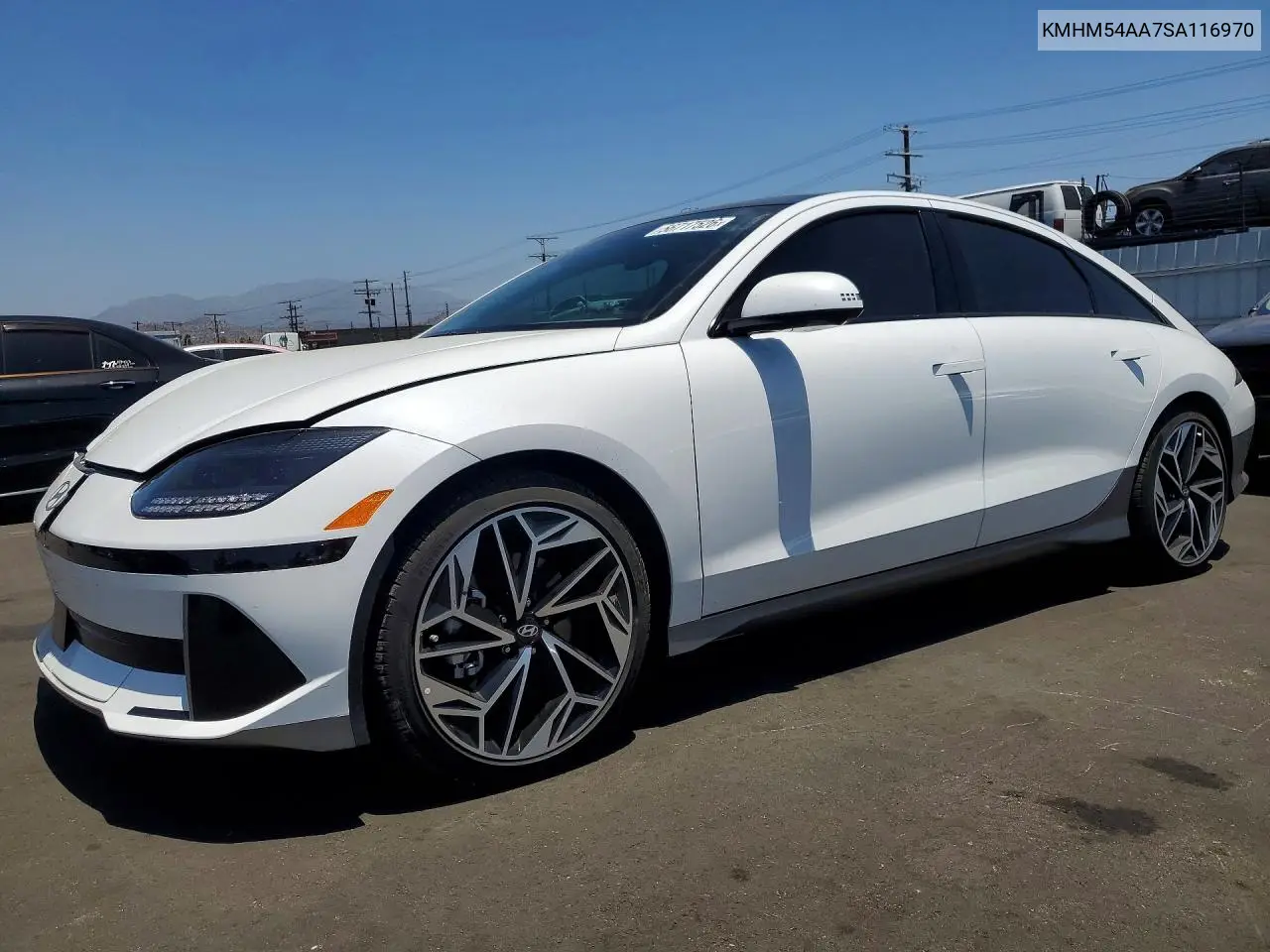 2025 Hyundai Ioniq 6 Limited VIN: KMHM54AA7SA116970 Lot: 56717526