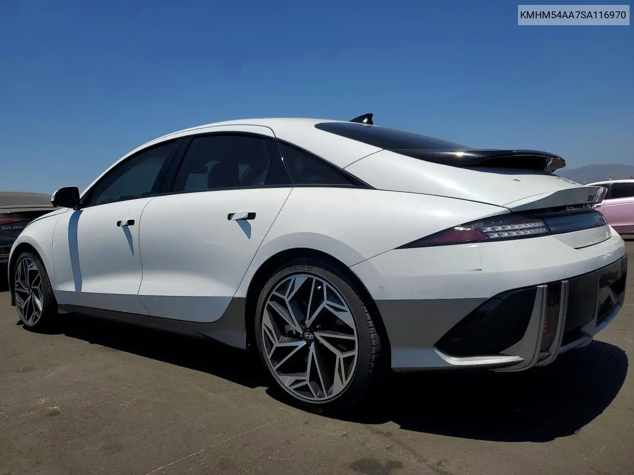 2025 Hyundai Ioniq 6 Limited VIN: KMHM54AA7SA116970 Lot: 56717526