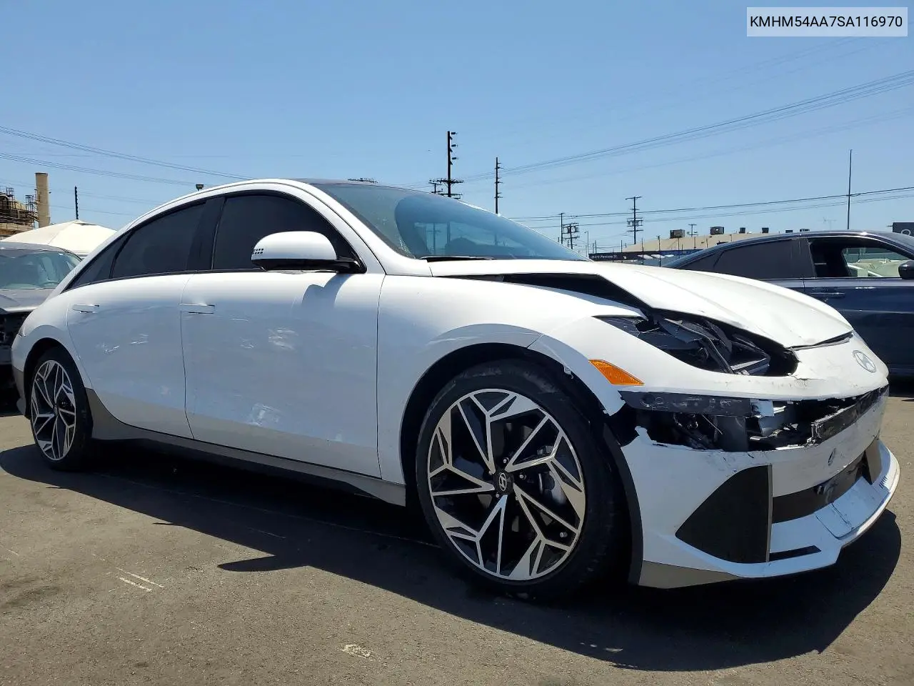 2025 Hyundai Ioniq 6 Limited VIN: KMHM54AA7SA116970 Lot: 56717526