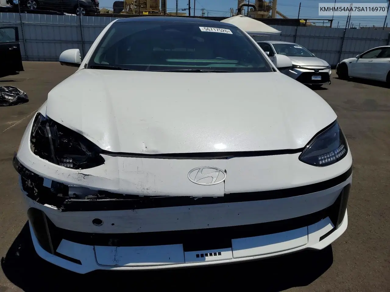 2025 Hyundai Ioniq 6 Limited VIN: KMHM54AA7SA116970 Lot: 56717526