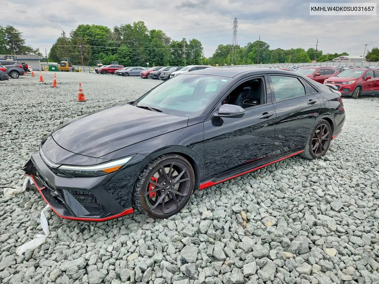 2025 Hyundai Elantra N Base VIN: KMHLW4DK0SU031657 Lot: 57064446