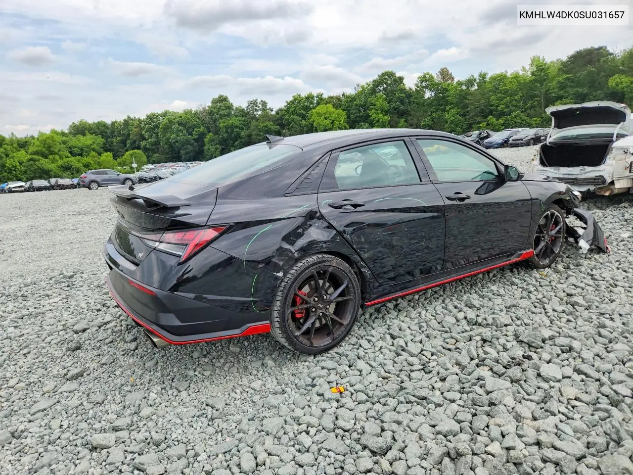 2025 Hyundai Elantra N Base VIN: KMHLW4DK0SU031657 Lot: 57064446