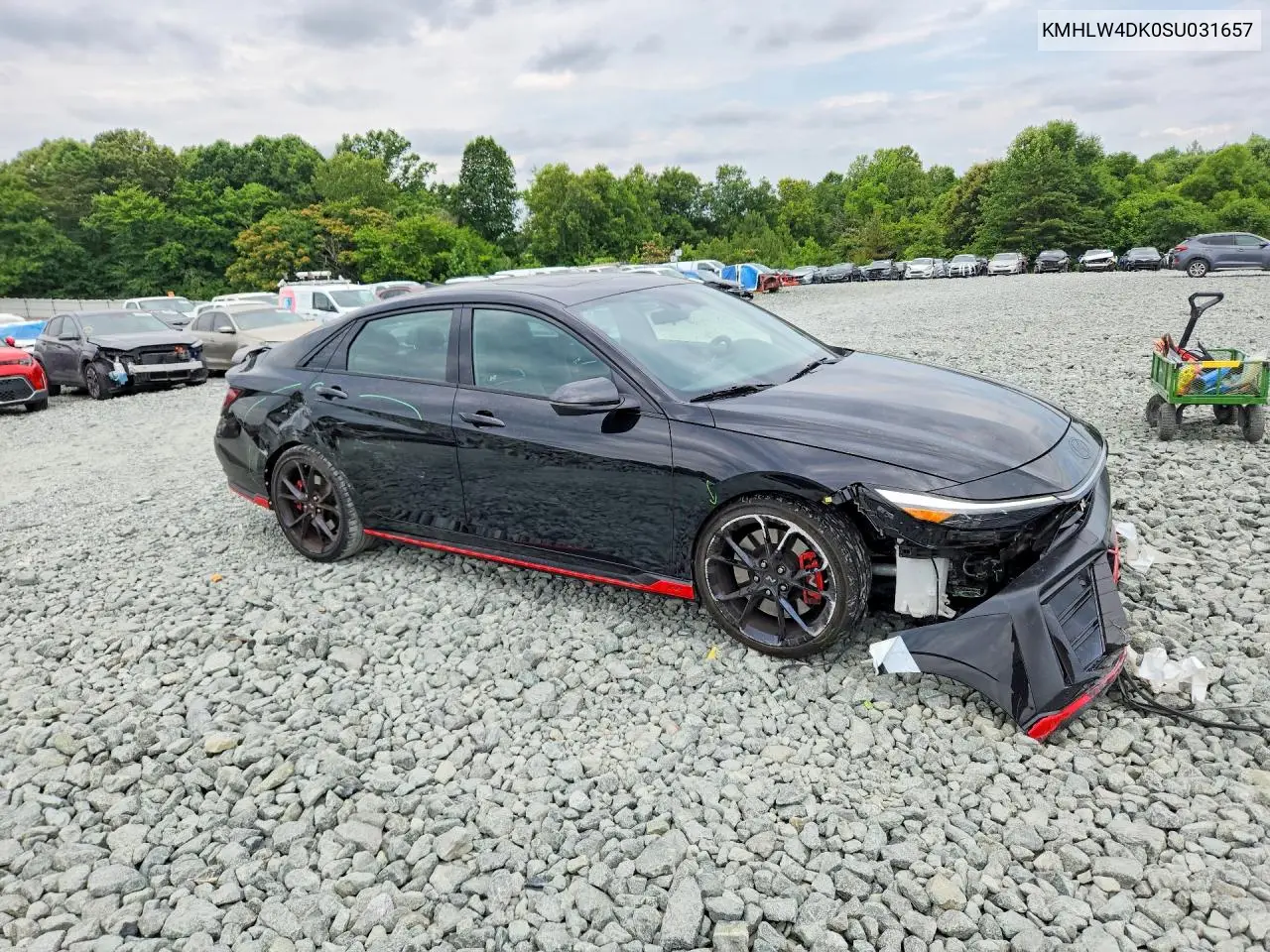 2025 Hyundai Elantra N Base VIN: KMHLW4DK0SU031657 Lot: 57064446