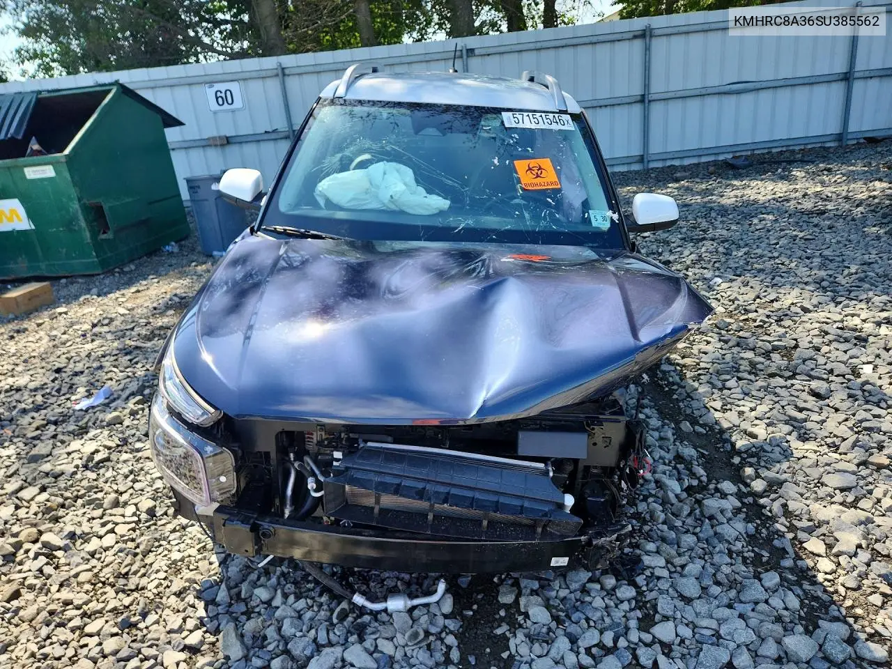 2025 Hyundai Venue Limited VIN: KMHRC8A36SU385562 Lot: 57151546