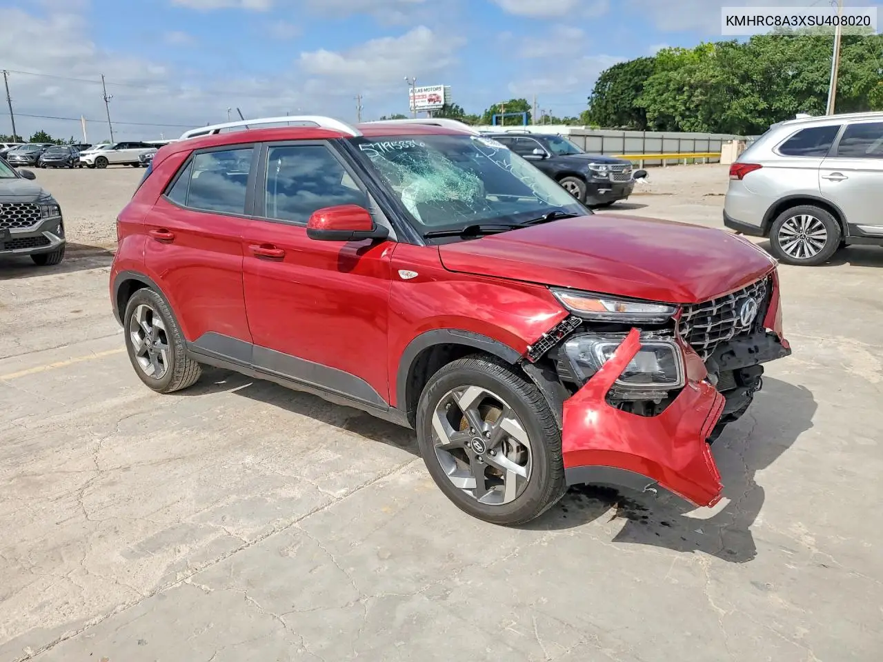 2025 Hyundai Venue Sel VIN: KMHRC8A3XSU408020 Lot: 57195886