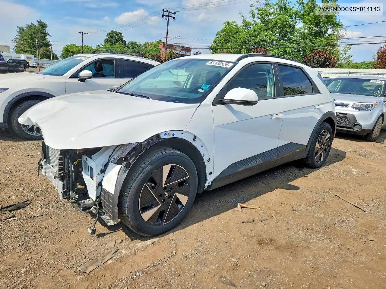 2025 Hyundai Ioniq 5 Sel VIN: 7YAKNDDC9SY014143 Lot: 57360556