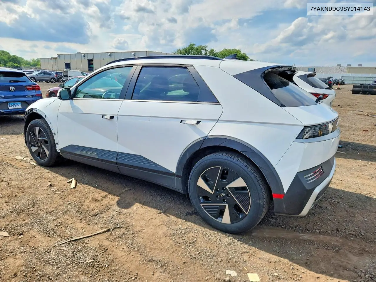 2025 Hyundai Ioniq 5 Sel VIN: 7YAKNDDC9SY014143 Lot: 57360556