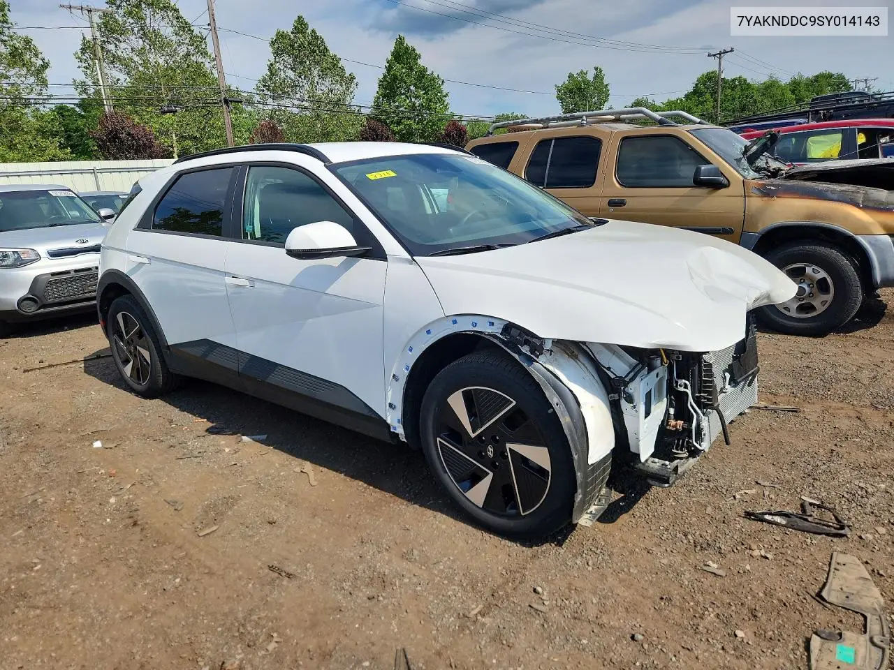 2025 Hyundai Ioniq 5 Sel VIN: 7YAKNDDC9SY014143 Lot: 57360556