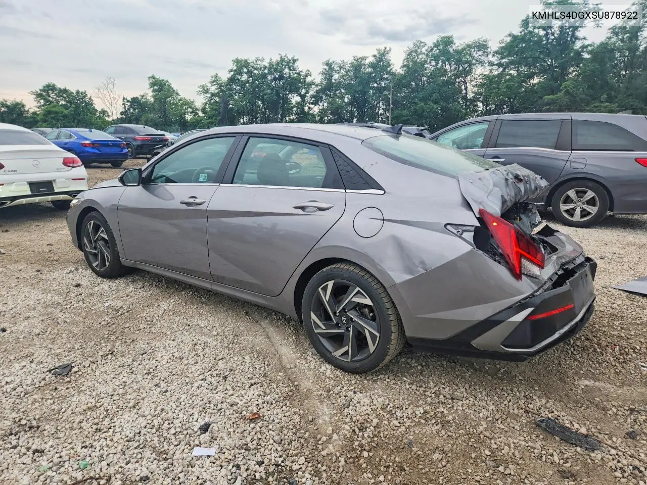 2025 Hyundai Elantra Sel VIN: KMHLS4DGXSU878922 Lot: 57499826