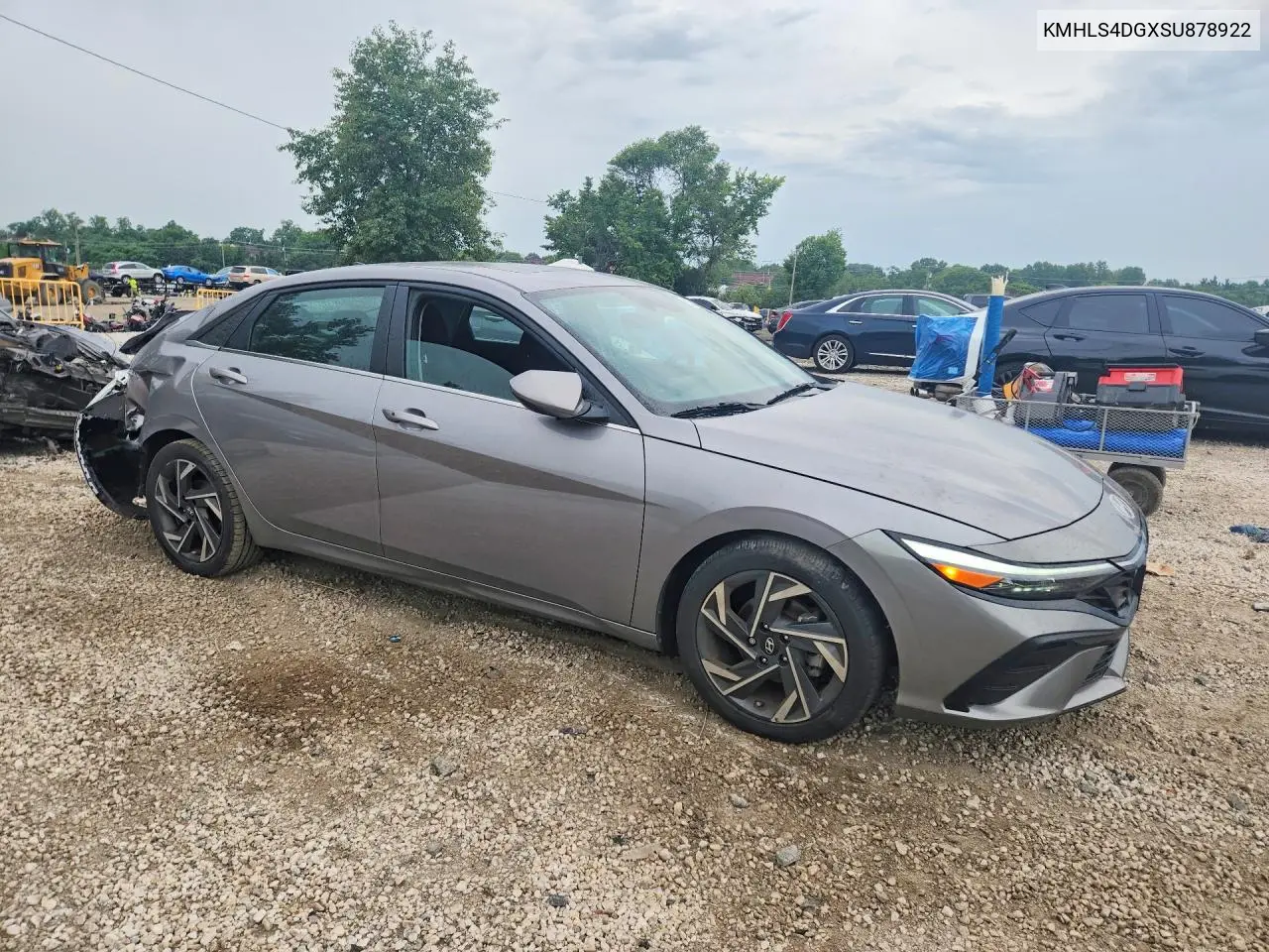 2025 Hyundai Elantra Sel VIN: KMHLS4DGXSU878922 Lot: 57499826