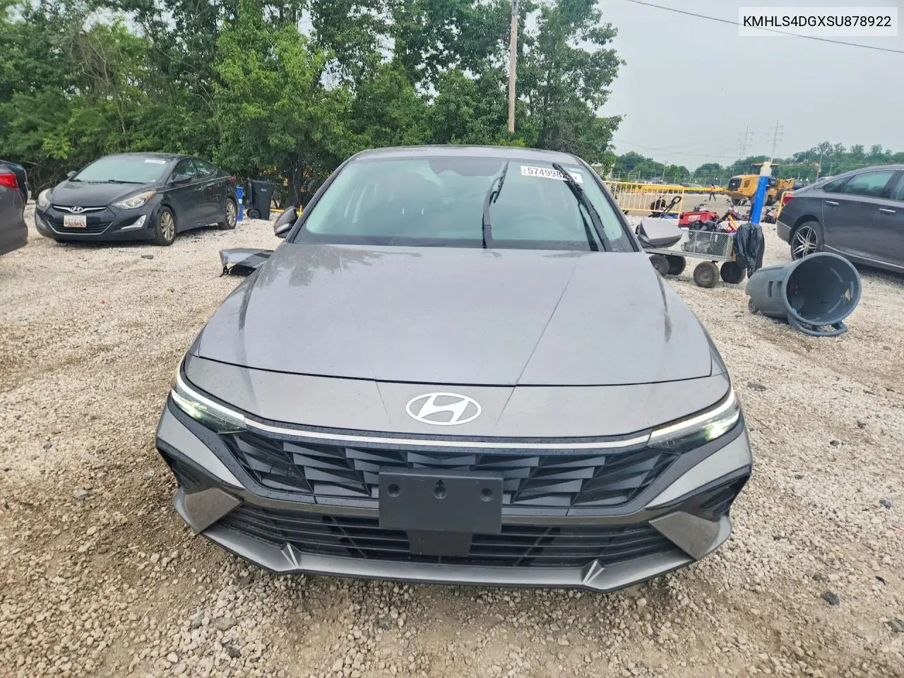 2025 Hyundai Elantra Sel VIN: KMHLS4DGXSU878922 Lot: 57499826