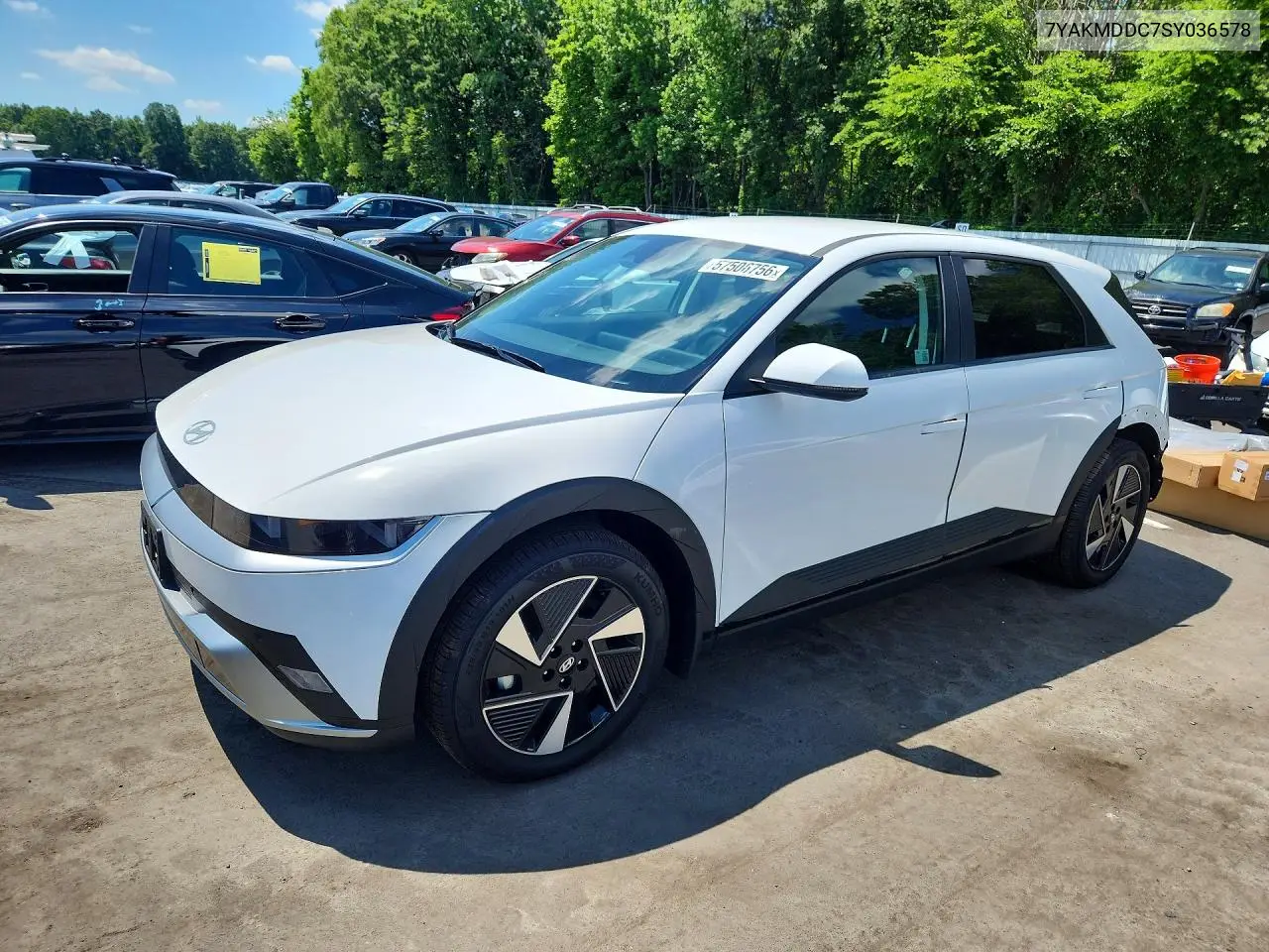 2025 Hyundai Ioniq 5 Se VIN: 7YAKMDDC7SY036578 Lot: 57506756