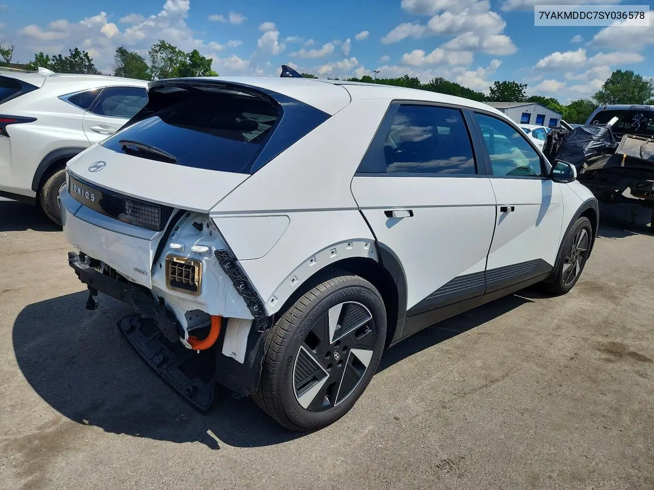 2025 Hyundai Ioniq 5 Se VIN: 7YAKMDDC7SY036578 Lot: 57506756