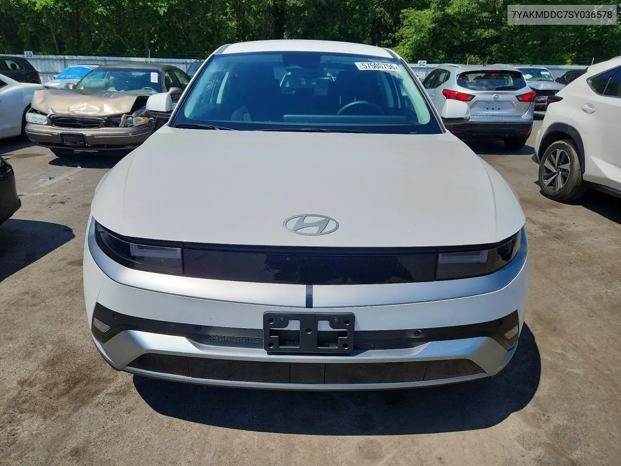 2025 Hyundai Ioniq 5 Se VIN: 7YAKMDDC7SY036578 Lot: 57506756