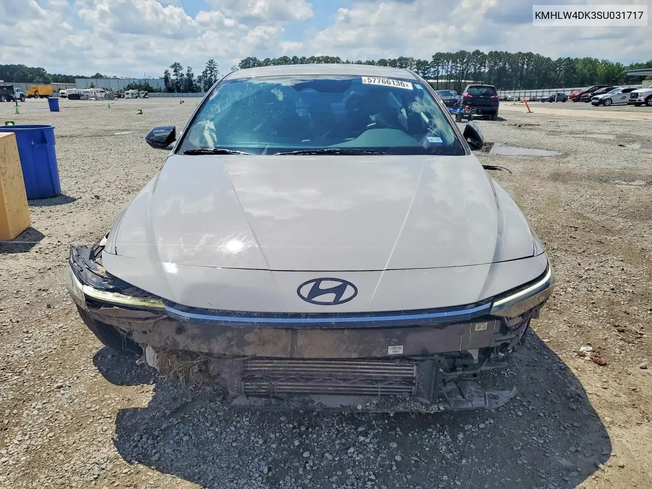 2025 Hyundai Elantra N Base VIN: KMHLW4DK3SU031717 Lot: 57766136
