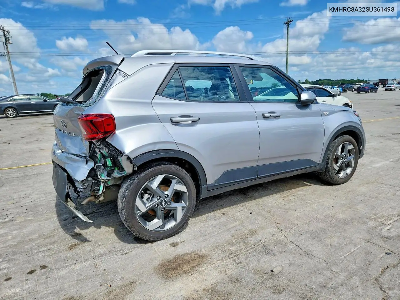2025 Hyundai Venue Sel VIN: KMHRC8A32SU361498 Lot: 58241936
