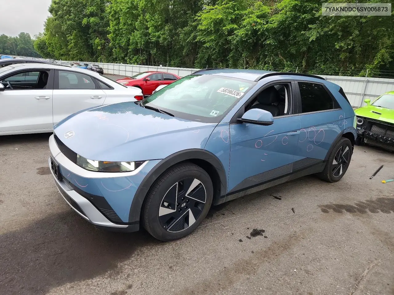 2025 Hyundai Ioniq 5 Sel VIN: 7YAKNDDC6SY006873 Lot: 58286326
