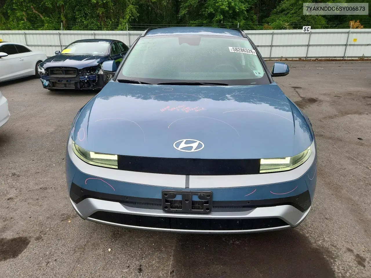 2025 Hyundai Ioniq 5 Sel VIN: 7YAKNDDC6SY006873 Lot: 58286326