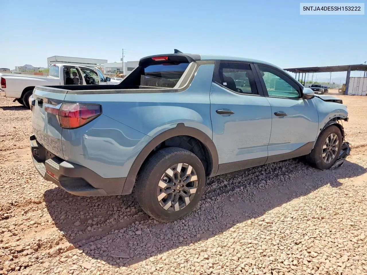 2025 Hyundai Santa Cruz Se VIN: 5NTJA4DE5SH153222 Lot: 58291106