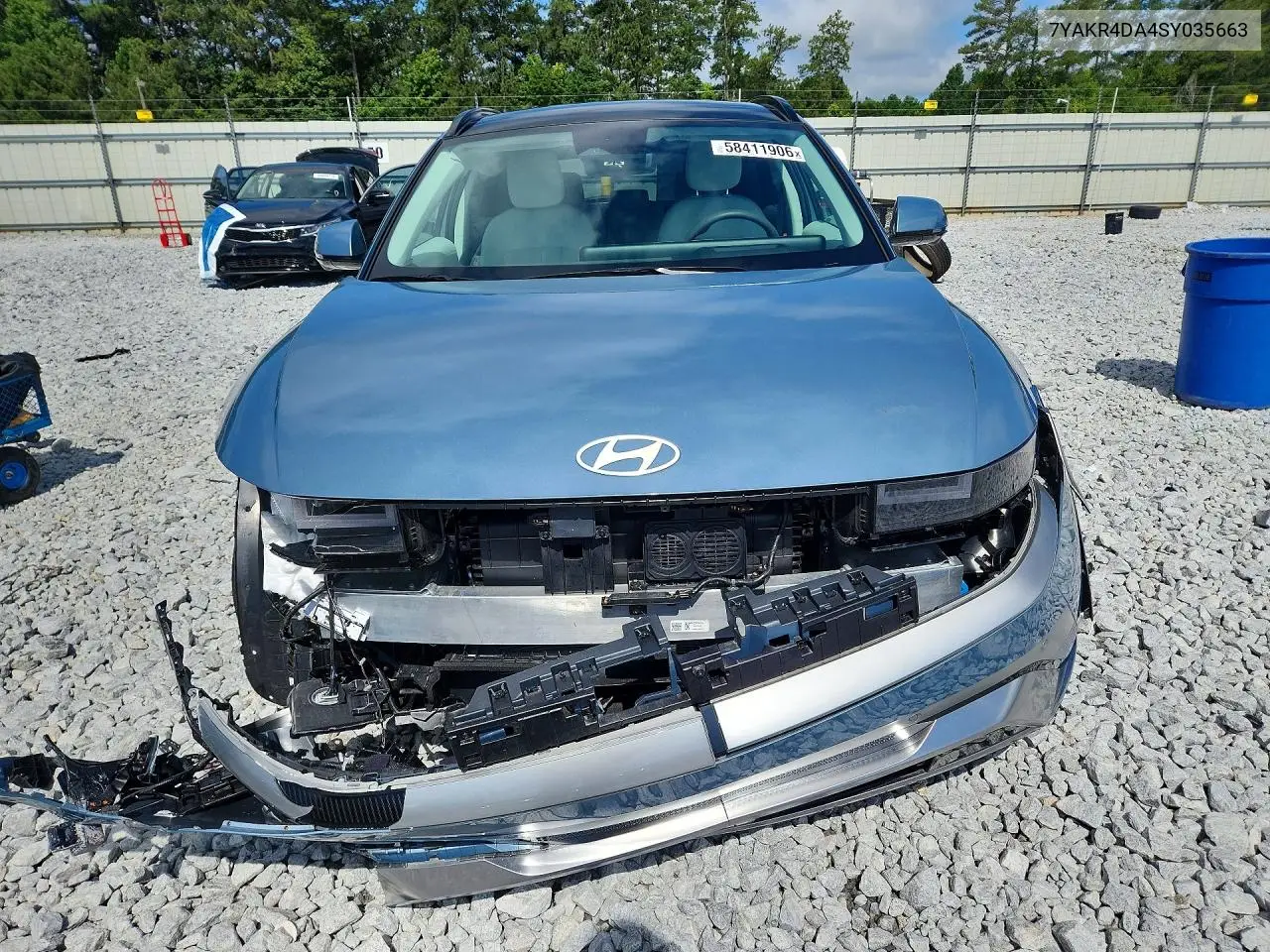 2025 Hyundai Ioniq 5 Limited VIN: 7YAKR4DA4SY035663 Lot: 58411906